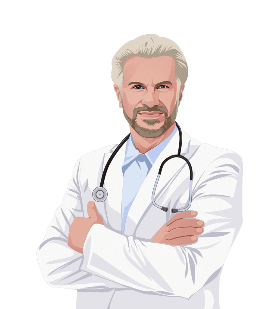 Dr. Morteza Farr Sketch Profile image | Dr. Farr Orthopedic Surgeon Manteca and San Jose CA